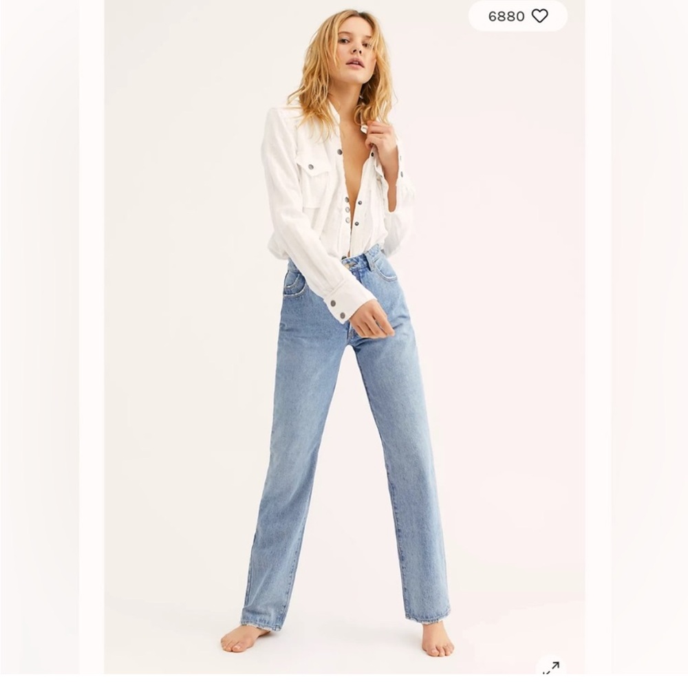 Rolla’s | Classic Straight High Rise Regular Jeans